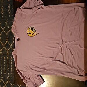 Purple graphic tee. Brought from shein